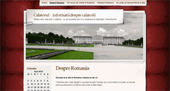Desktop Screenshot of calatorul.info